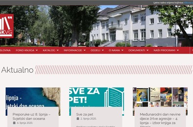 Gradska knjižnica Velika Gorica ima novu web stranicu odlična je