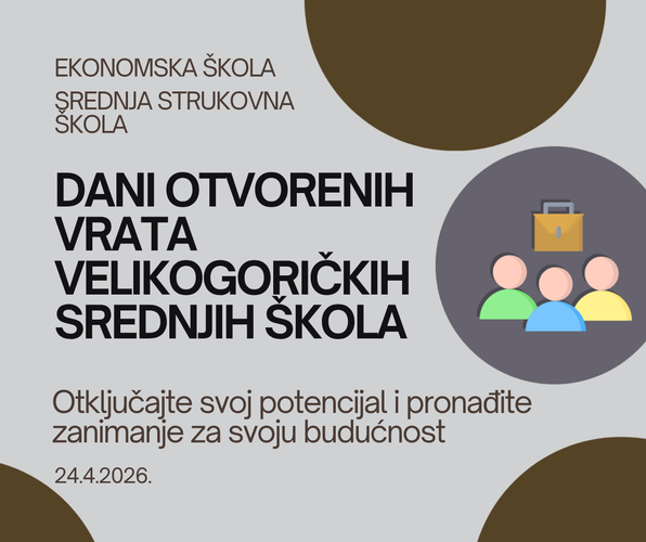 Otvorena vrata velikogoričkih srednjih škola: prilika za izbor budućeg zanimanja