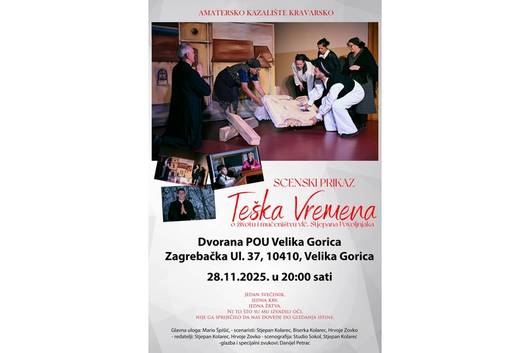 ['scenski prikaz', 'Stjepan Povoljnjak']