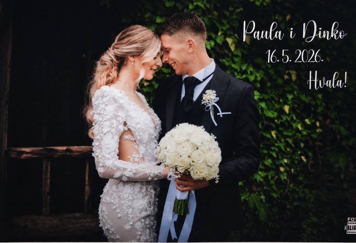 Vjenčali se Paula Vinetić i Dinko Škrtić