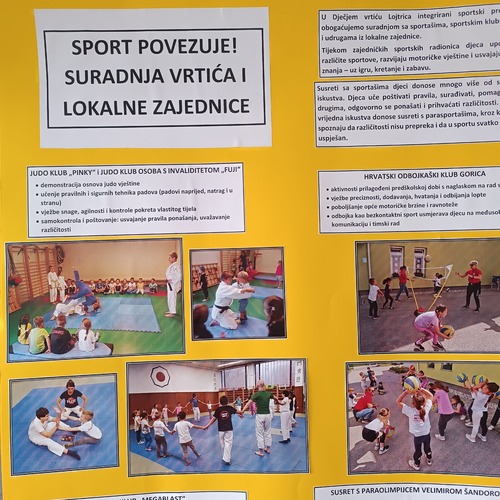 Sport u vrtiću nije samo igra: izložba DV-a Lojtrica otkriva što djeca uče kroz pokret
