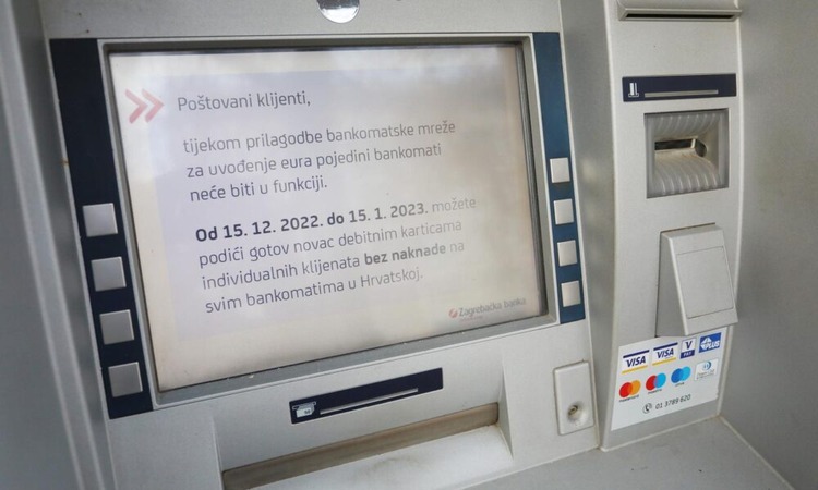 ['banke', 'bankomati', 'euro', 'hotnews', 'Hrvatska udruga banaka', 'HUB', 'uvođenje eura']