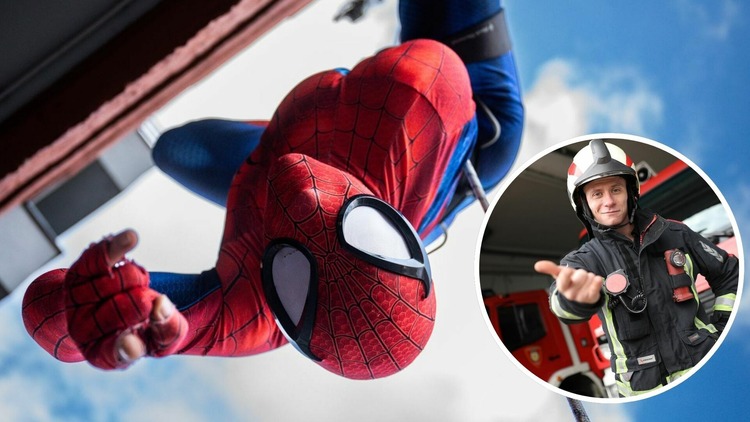 ['Spider-Man', 'Velika Gorica', 'Maximilian Bindernagel Vujnović', 'superjunak', 'vatrogasac']