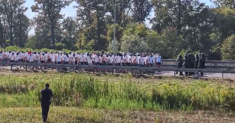 VIDEO Isparila im hrabrost: Pogledajte huligane s A1 kad je pred njih krenula policija