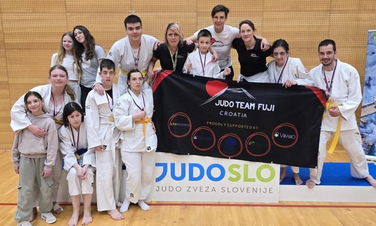 Fuji judaši briljirali u Kranjskoj Gori, osvojili osam medalja