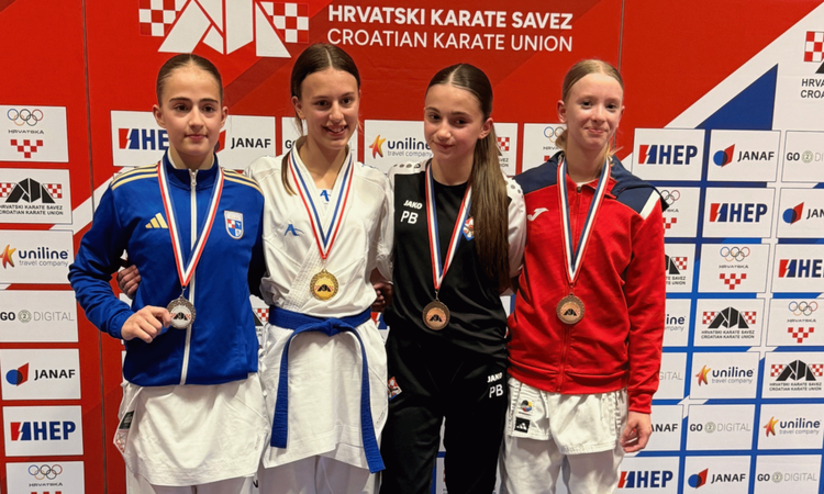 Karate klub Centar se vraća s broncom i tri peta mjesta s Kupa Hrvatske