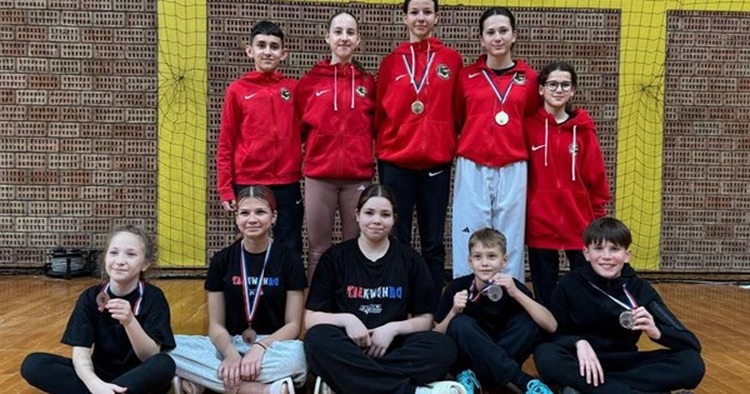 Paula Kučiš i Lejla Lea Kajfeš zlatne na jakom međunarodnom Feniks Budosport kupu, TKD Velika Gorica osvojio čak devet medalja