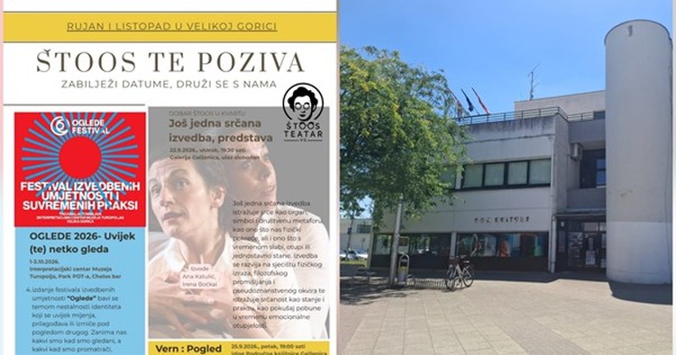 Predstavom "Još jedna srčana izvedba" i izložbom "Pogled" Štoos teatar otvara novu sezonu