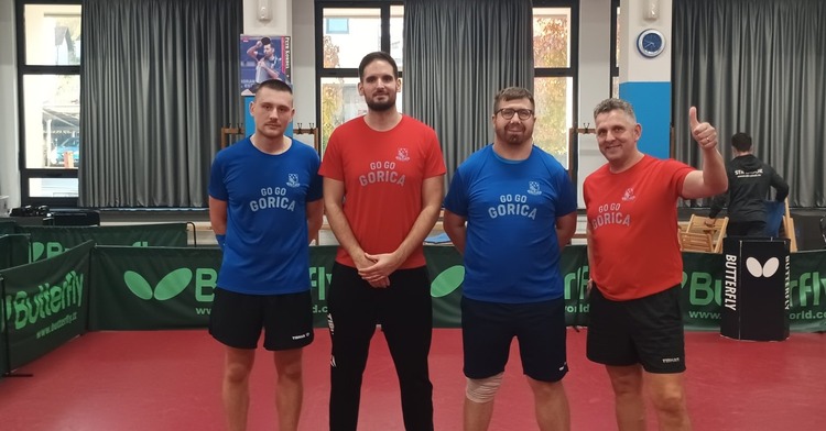 Stolnotenisači Velike Gorice traže senzaciju i polufinale Kupa