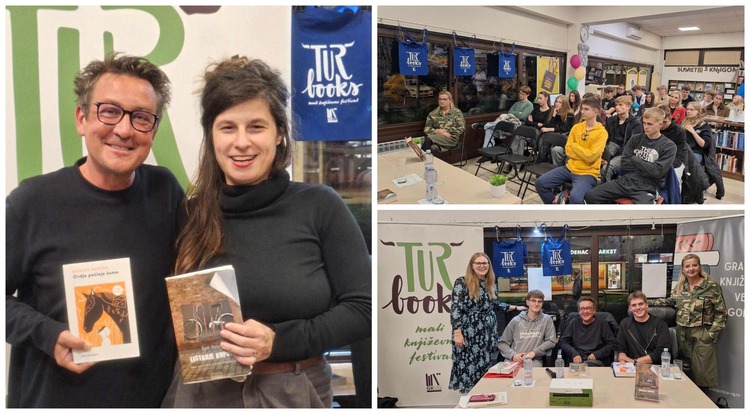 FOTO Mali književni festival Turbooks u Galženici ugostio Igora Beleša i Moniku Herceg