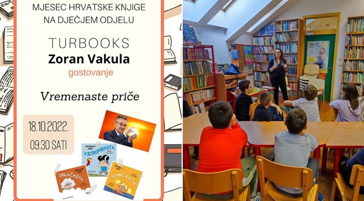 ['Gradska knjižnica Velika Gorica', 'Mjesec hrvatske knjige', 'turbooks festival', 'Zoran Vakula']