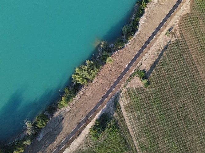 Završena izgradnja nove pješačko-biciklističke rute do jezera Čiče