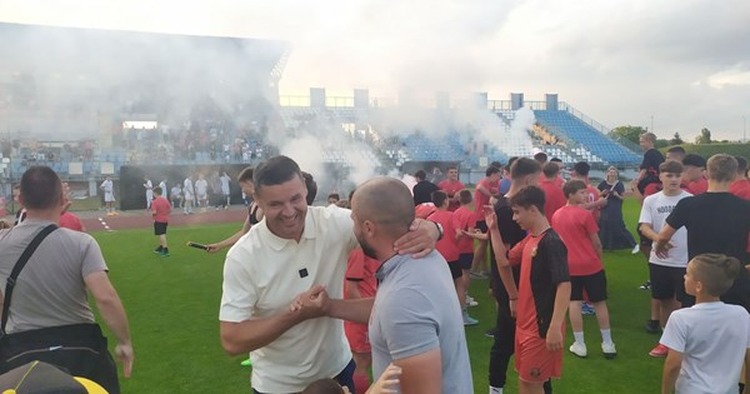 Slavko Perković nakon velike proslave naslova prvaka Hrvatske: Svi ovi dečki će ostati, vjerujemo kako će ova djeca puniti roster seniorske ekipe
