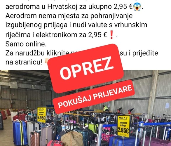 ['prijevara', 'prtljaga', 'ZLZ', 'Zračna luka Zagreb']