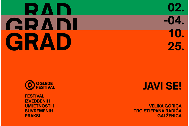 ['kulturni festival', 'Oglede festival', 'produžen rok za prijave', 'rad', 'vanjske instalacije']