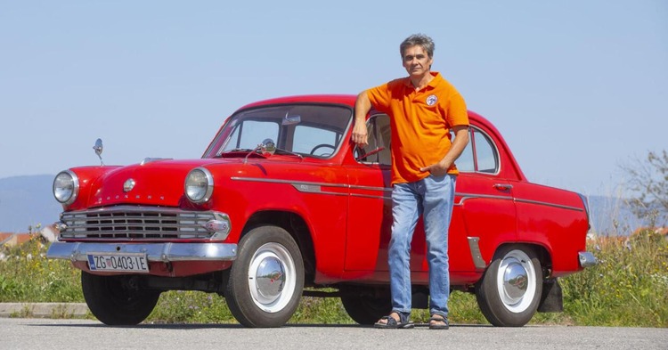 Prva ljubav zaborava nema: Kako je umirovljenil iz Velike Gorice u život vratio rusku legendu Moskvič 403IE