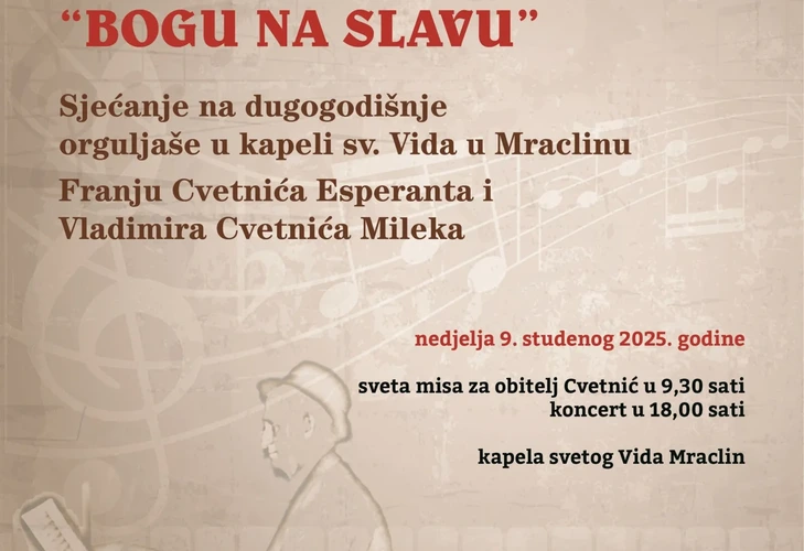 ['Bogu na čast', 'obitelj Cvetnić']