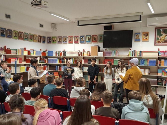 U OŠ Nikole Hribara održano školsko natjecanje Spelling Bee