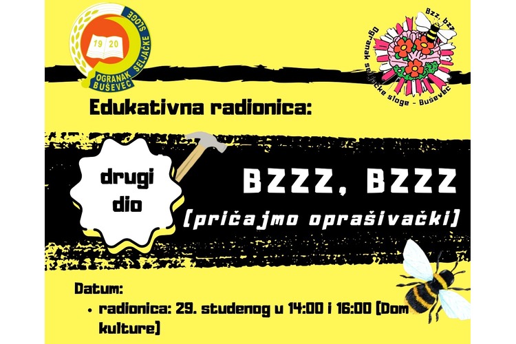 ['biologija', 'Bzzz bzzz', 'edukacija', 'hotel za kukce', 'Ivan Beno', 'kukci', 'priroda', 'radionica', 'Velika Gorica']