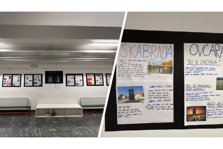 ['dan sjećanja', 'domovina', 'hrvatski velikani', 'izložba', 'OŠ Nikole Hribara', 'osmaši', 'Škabrnja', 'Velika Gorica', 'vjeronauk', 'Vukovar']