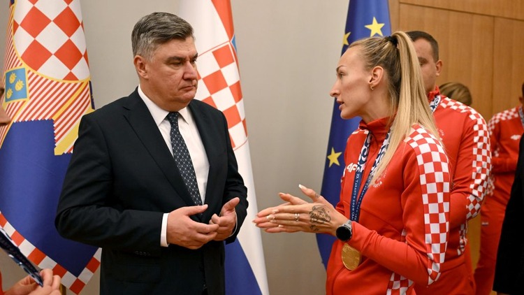 Zlatna gorička atletičarka kod predsjednika: Nina Vuković primila čestitke za povijesni uspjeh na Mediteranskim igrama