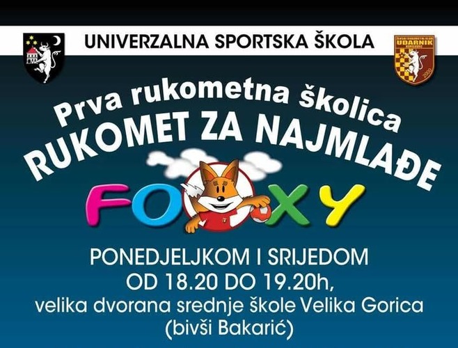['foxy rukometna škola', 'rukometna škola']