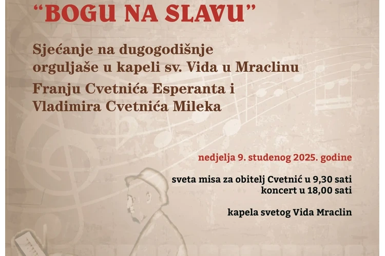 ['Bogu na čast', 'obitelj Cvetnić']