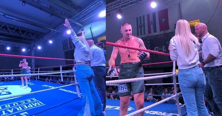 [FOTO] Emotivna pobjeda Ivice Bačurina u svom gradu, prva u 'Extreme Boxingu': Posvećujem ju svom pokojnom bratu Božidaru...