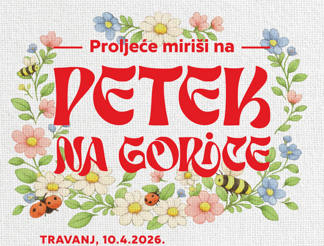 Proljeće se vraća u grad, a s njim i omiljeni Petek na Gorice