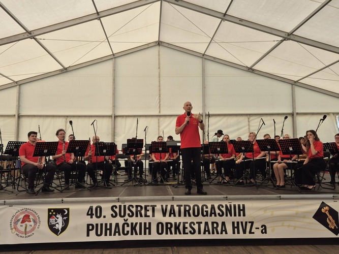 Spektakl vatrogasne glazbe u Velikoj Gorici: Nastupilo 13 puhačkih orkestara