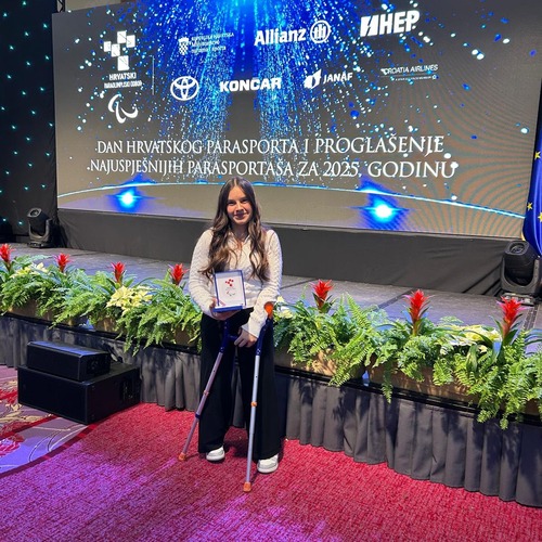 “Ponosna sam na sebe”: Lorena Rinčić ponovno proglašena mladom nadom hrvatskog parasporta