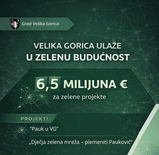 Velika Gorica ulaže 6,5 milijuna eura u zelenu infrastrukturu