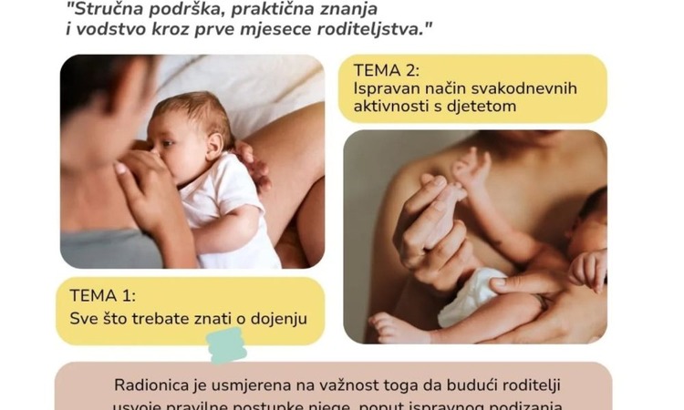 Lumidea organizira Baby Care radionicu o dojenju i njezi novorođenčadi