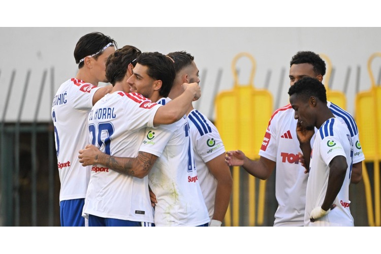 ['Hajduk', 'NK Gorica', 'HNL', 'Adam Huram', 'Anđelo Šutalo', 'Marko Livaja', 'Gonzalo Garcia', 'Konferencijska liga']