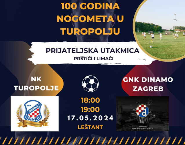 ['100 godina nogometa u turopolju', 'gnk dinamo', 'nk turopolje', 'turopolje nogomet']