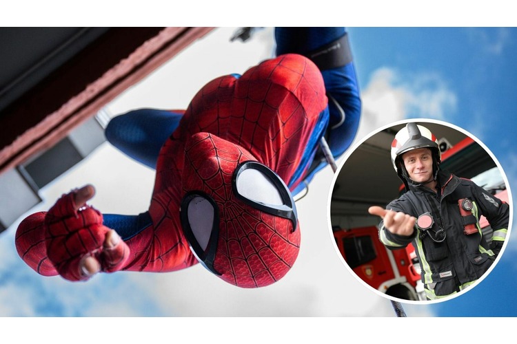 ['Spider-Man', 'Velika Gorica', 'Maximilian Bindernagel Vujnović', 'superjunak', 'vatrogasac']