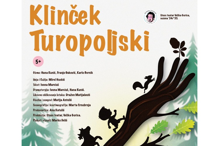 ['klinček turopoljski', 'lutkarska predstava', 'Štoos teatar', 'Vukovina']